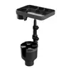 Portavasos para coche, bandeja de comida multifuncional, soporte para teléfono para coche, bandeja de comida para asiento del conductor, estante de almacenamiento para coche, tablero de mesa