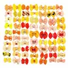 Accesorios para el Pelo de Mascotas, Tocado de Lazo, Tocado de Flores, Tocado Creativo Estilo Princesa, Horquilla para Perro, Joyería de Banda Elástica, Venta Directa de Fábrica