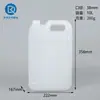 Fábrica Barril de Urea de 10L Cuadrado Plano de PE Barril de Enzimas 10L Líquido de Tratamiento de Gases de Escape Automotriz Barril Químico Olla de Plástico Engrosada