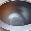 Vaso grande de cerâmica de Jingdezhen com orelhas de leão, tanque de água de grande capacidade para peixes de pátio e cultivo de lótus, vaso feng shui com cabeça de animal estilo antigo para uso doméstico