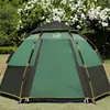 Barraca Hexagonal Automática Lufang para Exterior, à Prova de Chuva e Sol, Dobrável, de Abertura Rápida, Portátil para Praia, Piquenique, Acampamento