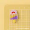 Helado de Fruta Transparente Comida de Simulación Juguete Resina Accesorios Pequeños Pegamento de Crema para Manualidades Imanes para Nevera Hebillas de Zapatos Partes de Accesorios para el Cabello