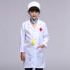 Ropa de Desempeño para Doctora y Enfermera Infantil Ropa para Jugar en el Jardín de Infancia Ropa Pequeña de Enfermera Bata Blanca Ropa de Trabajo Niños y Niñas