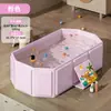 Tina Plegable Infantil con Estampado de Animales Lindos, Cubeta para Baño de Bebé, Lavabo Doméstico Transfronterizo Apto para Almacenamiento