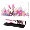 Série de Ilustrações Mouse Pad E-Sports Animal Cartoon Rosa Grande Mouse Pad de Mesa para Estudante Mouse Pad de Fábrica Original