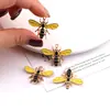 Colgante Creativo de Abeja Artificial con Goteo de Aceite de Aleación para Pulsera Hecha a Mano, Collar, Colgante, Materiales para Joyería, Accesorios