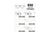 Montura de gafas TR90 ultraligera para estudiantes, moda, suministro transfronterizo, duradera, no se pela, gafas e-commerce hot 850