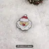 Broche Pequeno de Natal Suéter Distinto Emblema de Metal Casal de Desenho Animado Pinos Acessórios Personalizados para Bolsa Roupas para Homens e Mulheres