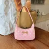 Bolso de hombro para mujer estilo coreano, de nicho, con lunares, de PU, para debajo del brazo, nuevo y elegante para otoño 2026, casual