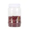 Botella de miel grado alimenticio 2kg botella de plástico PET engrosada frasco de almacenamiento de boca ancha frasco transparente botella de empaque para frutas secas