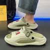 Novas Chinelas Plataforma Masculinas para Uso Externo, Praia, Sola Grossa, Aumenta Altura, Antiderrapante, Casa, Interior, Dirigir, Sandálias de Verão, Casuais, Versáteis