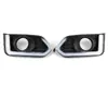Adequado para Honda 17-19city Fengfan luzes de circulação diurna LED moldura de farol de neblina luzes de circulação diurna LED Audi modificado