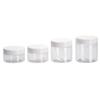 Tarro cosmético transparente para mascotas al por mayor 30/40/50/60g botella de crema crema 150ml tarro para mascarilla de barro botella para mascarilla