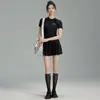 Nuevo traje de baño conservador para mujer de talla grande, estilo de una pieza con falda, adelgazante y que favorece la figura, traje de baño deportivo de secado rápido para vacaciones, disponible para envío directo
