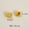 Suministrado directamente por el fabricante: Accesorios para Joyería DIY de Oro Arena Vietnamita, Tetera de Trébol de Cuatro Hojas, Conejo Lindo Personalizado, Venta al por Mayor de Joyería Pequeña de Yiwu