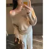 Llegó. Suéter de punto para mujer de otoño e invierno, de alta gama, casual, suave y cómodo, entallado en la cintura, adelgazante, top interior