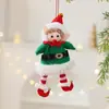 Decoración Navideña Ins Muñeco Elfo Lindo Colgante de Muñeco Decoración de Árbol de Navidad Colgante de Muñeco Venta al por Mayor