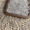 Accesorios y Joyería de Cubo de Rubik de Cristal Blanco Natural de Todas las Direcciones