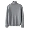 Suéter de cuello alto para niños suéter 100% lana para niños top cálido para niños medianos y mayores otoño e invierno capa base para bebé engrosada para niñas