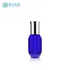 En Stock Juego Hexagonal de Botellas de 120 ml, Botellas de Vidrio para Loción con Bomba Cosmética, Botellas Reutilizables, Botellas de Crema de 30 g, Botellas Vacías
