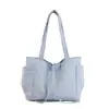 Bolso de Lona con Estrás de Estrella Estilo Coreano Nuevo Gran Capacidad Hombro Único de Mano para Viajes Diarios Casual para Mujeres Estilo Versátil