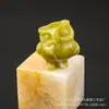 Adornos de Tallado en Cristal Natural Transfronterizos Búho Piedra Semipreciosa Jade Dongling Amatista Adornos de Amatista Adornos de Jade