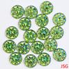 Taladro de resina de color mágico redondo de 10 mm, diseño de estrella de piel de bebé, fondo plano, parche de resina, bricolaje, decoración de pulseras para arte de uñas