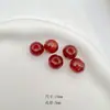 Fivela de Resina Colorida para Fitas 14mm Contas Redondas Feito à Mão DIY Pulseira Colar Acessórios com Contas Fivela para Vestido Roupas