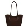 Bolso cruzado casual simple de gran capacidad para mujer 2025 nuevo de moda versátil bolso de hombro para el trabajo y los desplazamientos bolso tote