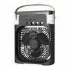 Ventilador con Aspersor Humidificador de Cinco Agujeros Transfronterizo, Ventilador de Escritorio Portátil USB Grande de Cinco Agujeros, Ventilador Humidificador