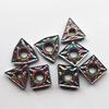 Hoja de Templado CNC WNMG080408 Súper Dura Forma de Durazno Herramienta de Torneado Redonda Externa Acero de Rodamiento de Grano TNMG Cabezal Triangular para Herramienta de Torneado