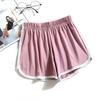 Shorts Esportivos Femininos Primavera e Verão Roupa Externa Solta Corrida Fitness Pernas Largas Emagrecimento plus size Casual Casa Calças de Pijama para Crianças