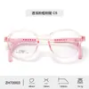 Nuevo Marco de Gafas Redondas para Niños de Tr90 para Hombre Marco Estilo Preppy Fresco Pequeño para Mujer Fabricante Venta al por Mayor Gafas de Estilo Festivo