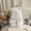 Nova Mochila Escolar para Meninas, Fresca e Doce, Alto Valor Estético, Estilo Japonês, Moderna, Adequada para Alunos do Ensino Fundamental II e Médio, Mochila de Grande Capacidade