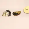 Botões Criativos Personalizados, Botões de Metal com Óleo Dourado e Preto, Design de Pedras Strass em Forma de Palma, Design de Nicho, Decoração de Acessórios para Roupas Masculinas e Femininas