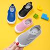 Nuevos zapatos de malla de colores caramelo para niños, zapatos de malla con velcro para niños, zapatillas deportivas para niños pequeños, zapatillas para niñas pequeñas