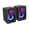 Computador com fio RGB alto-falante emissor de luz Notebook Desktop Desktop Speaker Subwoofer Notebook Gift Audio