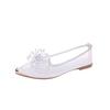 Sandalias de Malla Cerradas de Verano para Mujer 2026 Nuevo Estilo Cómodas Versátiles Poco Profundas Transpirables Puntiagudas Planas