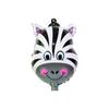 Cartoon Animal Aniversário Balão de Filme de Alumínio Atacado Meninas Meninos Balão de Aniversário Crianças Animal Balão Set