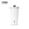 Caneca de Café Tyeso Degradê com Palito de Losango Copo Térmico de Aparência Sofisticada Portátil Simples para Água