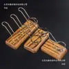 Suporte Feito à Mão Rack de Armazenamento de Asas de Frango Multi-Posição Rack de Exibição Madeira Sólida Detalhes de Tubo Acessórios de Tubo Suporte de Tubo Unidade de Ferramenta
