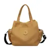 2026 Nueva Moda Ligera de Gran Capacidad Bolso de Hombro para Niñas Casual Impermeable Tela de Nylon Bolso de Mano Bolso Tote