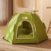 Cama para perro transpirable desmontable y lavable transfronteriza, tienda para perros, cama para mascotas, tienda para gatos universal para todas las estaciones, tapete para cama de gato para exteriores al por mayor