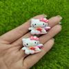 Lindo animal pequeño DIY pegamento crema epoxi funda para teléfono material de belleza caja de papelería resina accesorios de joyería