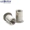 Porca rebitável de tração cor zinco porca rebitável de tração com listras planas porca de tração com tampa semi-hexagonal aço inoxidável M3-M12