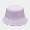 Sombrero de pescador de doble cara para hombre, estilo coreano, sencillo, informal, combinable, para lavabo, para mujer, de color liso, con tablero ligero, parasol, sombrero moderno para pareja.