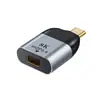 El cable extensor HDMI hembra a USB C es adecuado para transmisión de video de alta definición 4k@60hz, adaptador C a HDMI