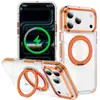 Nueva Funda para Teléfono Apple Adecuada para iPhone 17 Cubierta Protectora con Soporte Magnético Giratorio Funda para Teléfono 15Prom