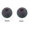 Bola de Pom de Acrílico de 16 mm Color Forma de Cuentas Juguete para Gato Mascota Pendientes de Cuentas DIY Accesorios