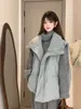 Novo Colete Feminino Outono/Inverno 2026, Acolchoado Quente Espesso Emagrecedor Roupa Exterior Casaco de Algodão Jaqueta Curta Top